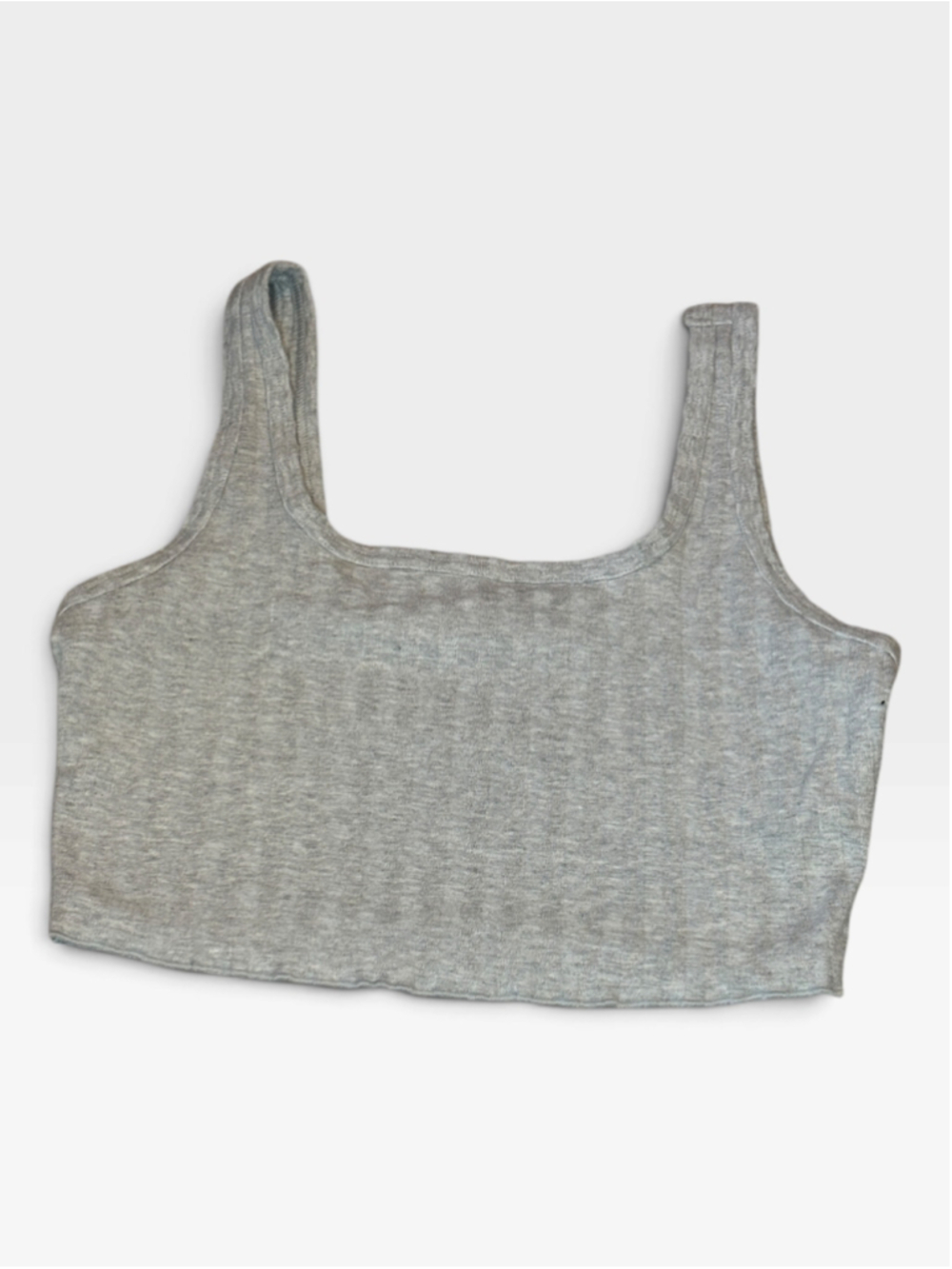 aerie Offline Grey Crop Tanktop - Size M